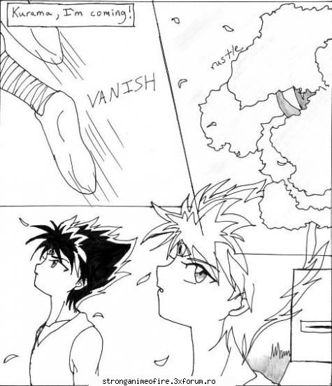 Benzi desenate ku Kurama si Hiei - Anime King - Yu Yu Hakusho