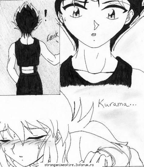 Benzi desenate ku Kurama si Hiei - Anime King - Yu Yu Hakusho