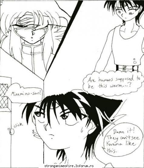 Benzi desenate ku Kurama si Hiei - Anime King - Yu Yu Hakusho