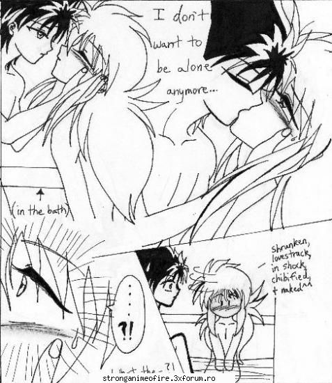 Benzi desenate ku Kurama si Hiei - Anime King - Yu Yu Hakusho