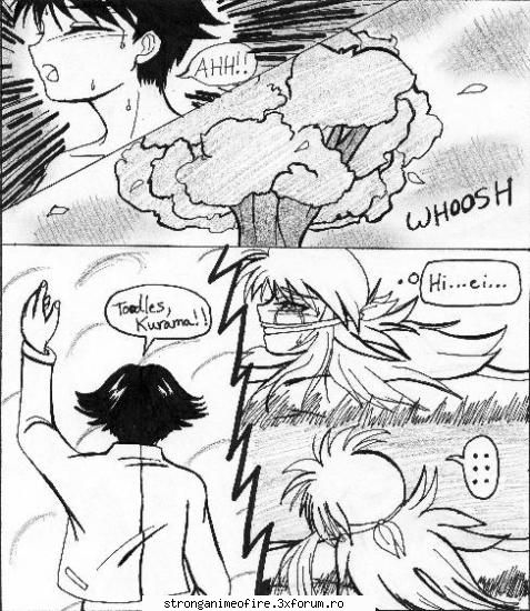 Benzi desenate ku Kurama si Hiei - Anime King - Yu Yu Hakusho