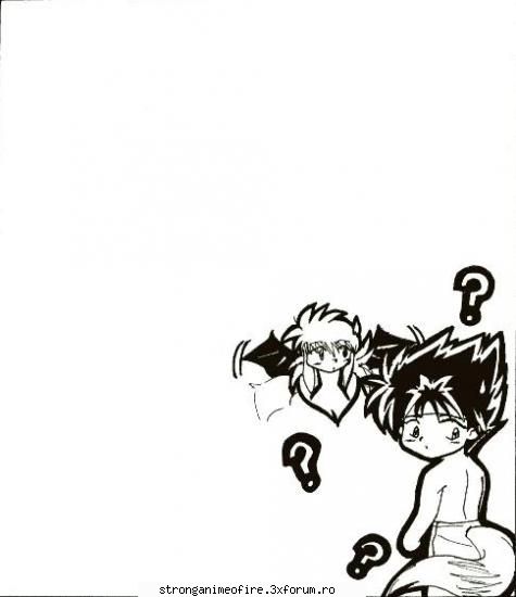 Benzi desenate ku Kurama si Hiei - Anime King - Yu Yu Hakusho