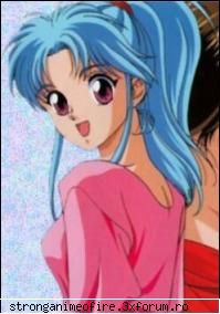 name: botan
hair color: blue
eye color: actress: cynthia cranz

a messenger of the spirit world,