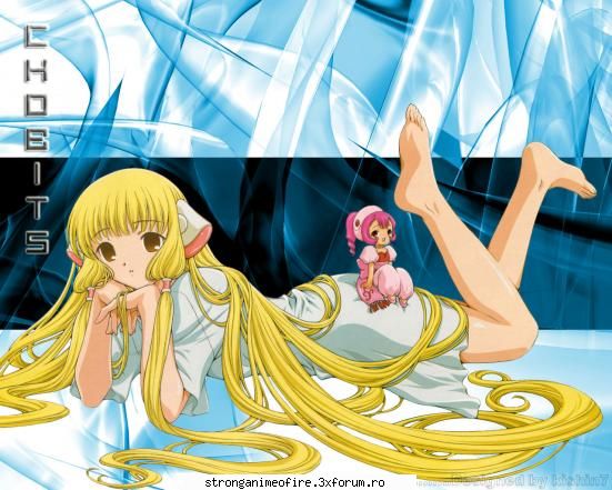 Chobits - Da, cea din poza este personajul principal. Nu - Alte animeuri