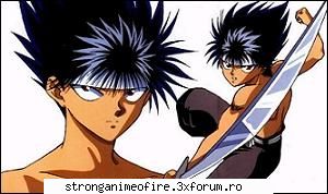 Hiei - Name: Hiei Age: Unknown Height: Less than 5 ft - Yu Yu Hakusho