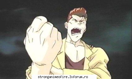 Kazuma Kuwabara - Chiar daca este cel mai comic dintre personaje - Yu Yu Hakusho