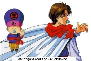 Koenma - Name: Koenma Age: 700+ Hair color: Brown Eye - Yu Yu Hakusho