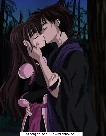 Sango and Miroku - cuplul cel mai amuzant... ce sa mai comentam - Inuyasha