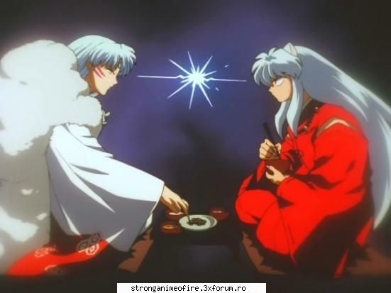 Sesshoumaru - Ii puternic dar Inuyasha il bate mar - Inuyasha