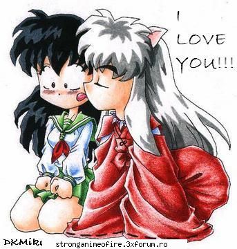 pe cine iubeste inuzasha cu adevarat?? - Eu am auzit k el o sa ramana cu Kikyo - Inuyasha