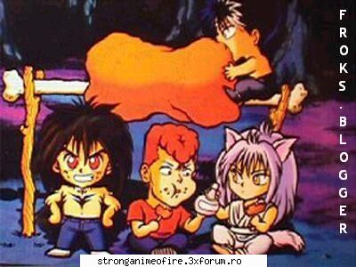 personaj preferat - eu una, in afara de hiei, il prefer pe yusuke - Yu Yu Hakusho