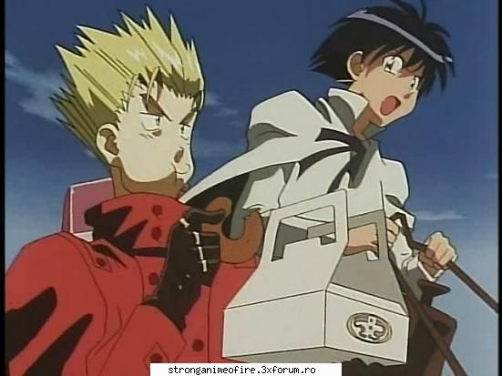 personaj preferat - Vash si Meryl...:D - Trigun