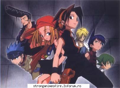 pozeeee!!!!!!! - pink - Shaman King