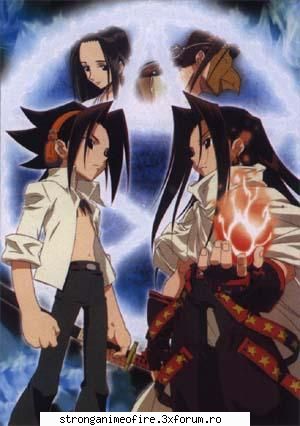 pozeeee!!!!!!! - pink - Shaman King