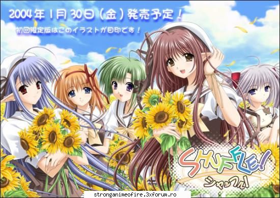 shuffle - poza cu toate fetele care il iubesc - Alte animeuri